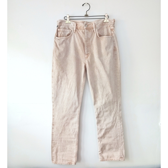 Citizens Of Humanity Women's Jolene High Rise Vintage Inspired Peach Jeans Sz29 - Picture 4 of 16